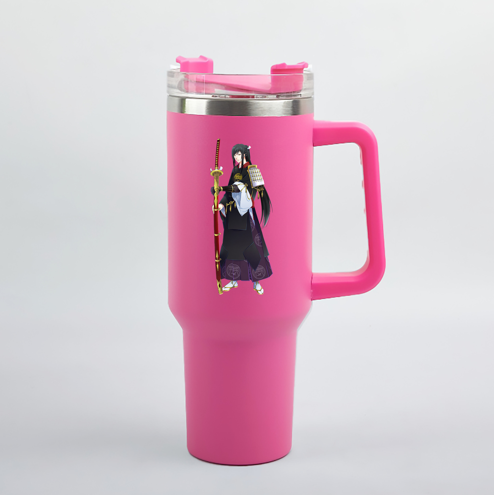 （画像用） 刀剣乱舞 Touken Ranbu 1200mL車用タンブラー（カラープリント）